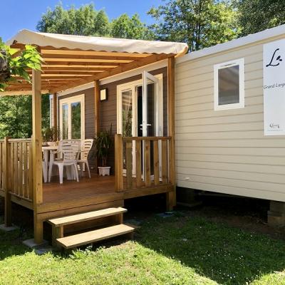 Mobil-home Terrasse