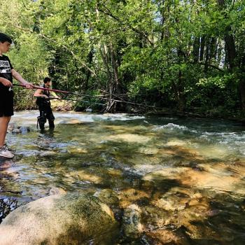 Pêche dans le camping